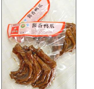 供應(yīng)休閑食品醬香鴨爪