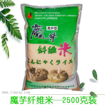 糖尿病食品魔芋米高纖型2.5KG