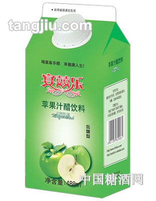 蘋(píng)果汁醋飲料488ml