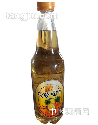 碧升泉菠蘿啤樂(lè)碳酸飲料530ml