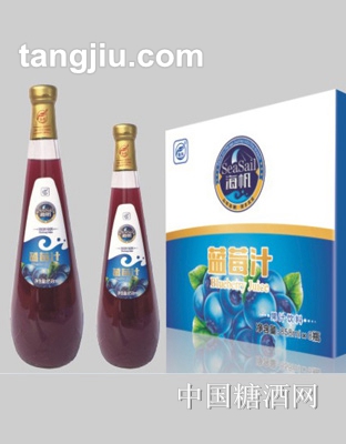 海帆藍(lán)莓汁飲料858ml