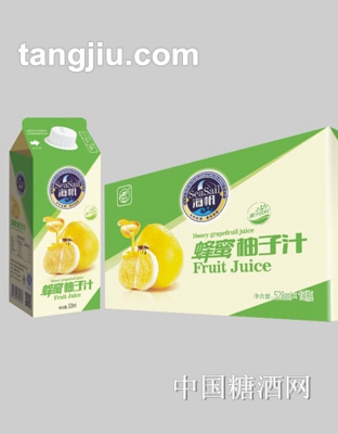 海帆冰糖柚子汁飲料528ml