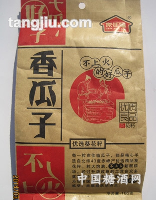 家佳嗑香瓜子185g