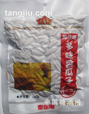 家佳嗑多味葵花子130g