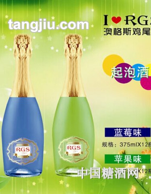 澳格斯發(fā)泡酒藍(lán)莓+蘋果375ml