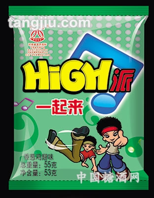 HIGH派香蔥雞翅味55g