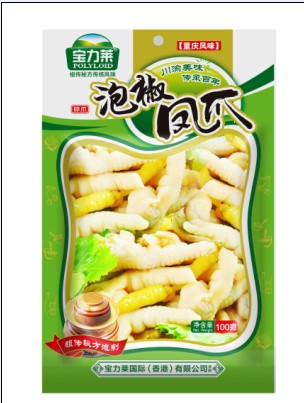 泡椒鳳爪食黑龍江品招商休閑食品招商