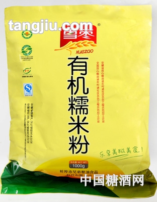 雪棗有機糯米粉1000g