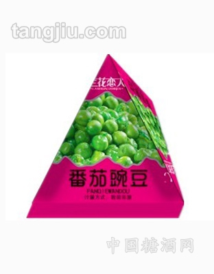 蘭花戀人豌豆豌豆15迷你三角包（番茄味）