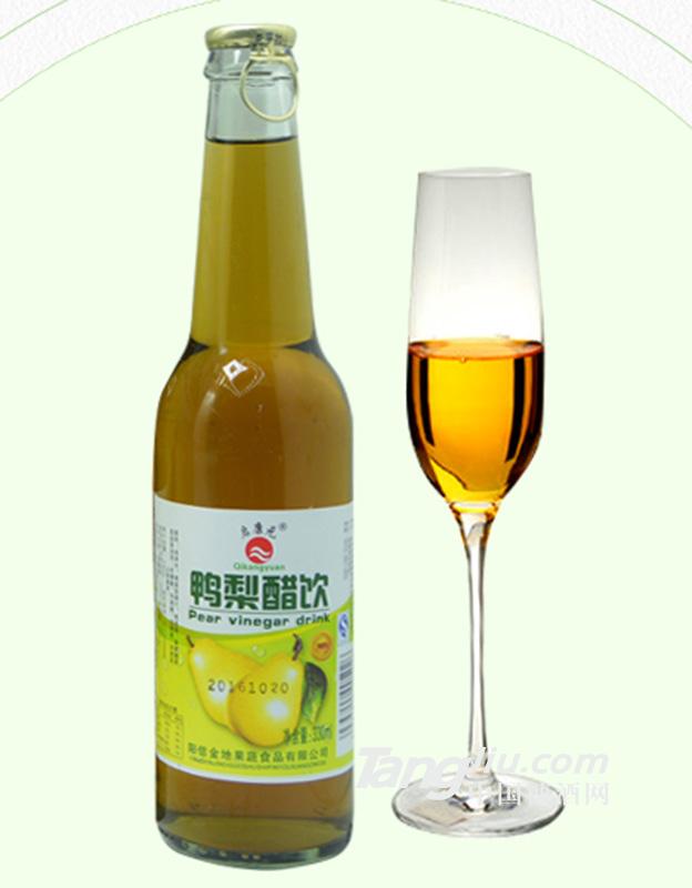 啟康元-鴨梨醋飲-330ml