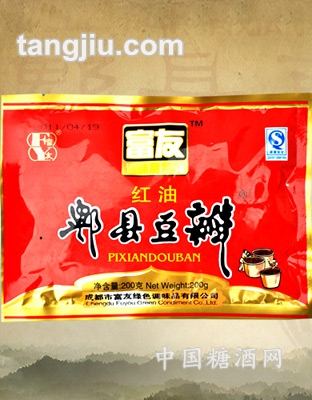 富友郫縣豆瓣200g