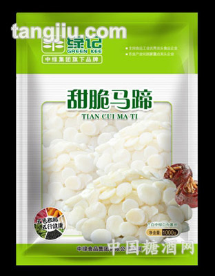 綠記速凍蔬菜甜脆馬蹄1kg