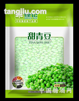 綠記速凍蔬菜甜青豆1kg