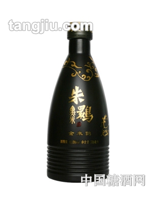 金朱鹮黑米酒干型11度500ml