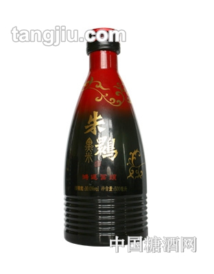 銀朱鹮黑米酒10度鴻運當(dāng)頭500ml