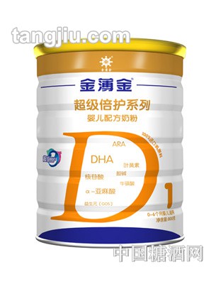 金薄金超級(jí)倍護(hù)配方羊奶粉800g