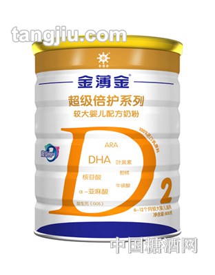 金薄金超級(jí)倍護(hù)較大配方羊奶粉800g