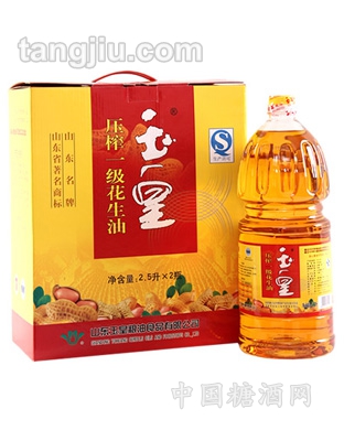 玉皇壓榨一級花生油2500ml