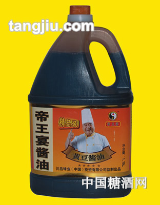 帝王宴醬油桶裝1.75L