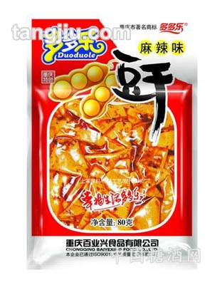 袋裝麻辣味豆干