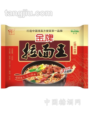 品牌拉面王紅燒牛肉102g