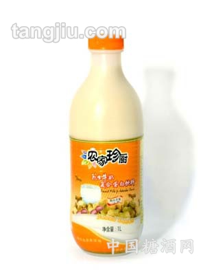 農(nóng)家珍廚花生牛奶（黃標）復(fù)合蛋白飲料1L