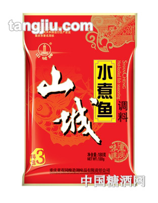 山城水煮魚調(diào)料180g