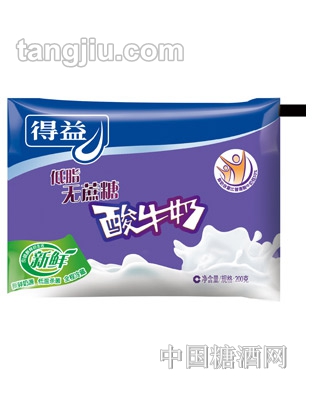 得益低脂無蔗糖發(fā)酵乳200g