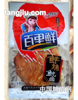 百里鮮系列&#183;鮮烤魷魚60g