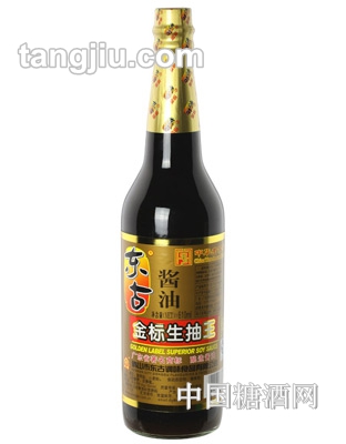 東古金標生抽王610ml