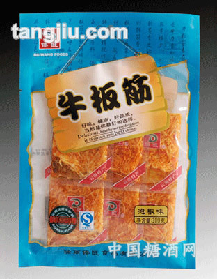 牛板筋（泡椒味）100g