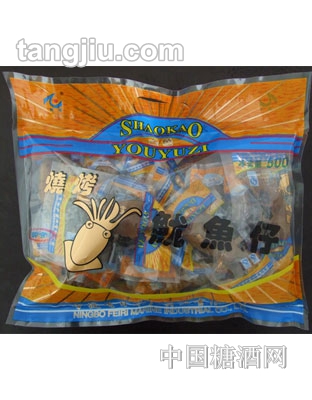 燒烤魷魚仔500g