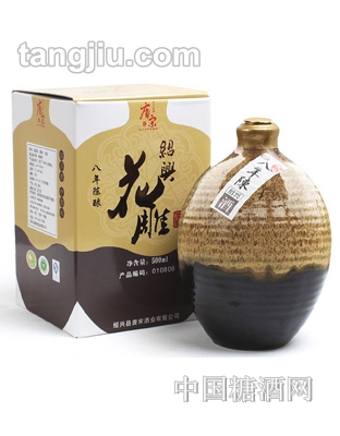 紹興黃酒唐宋八年陳釀花雕酒500ml