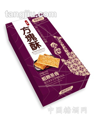 高山茶全麥方塊酥230g