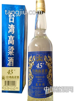 臺(tái)灣高粱酒45%藍(lán)金龍