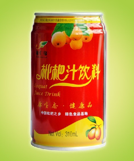 枇杷汁飲料易拉罐裝