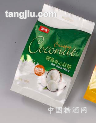 富味果樂(lè)滋夾心軟糖(牛奶味)100克(新）