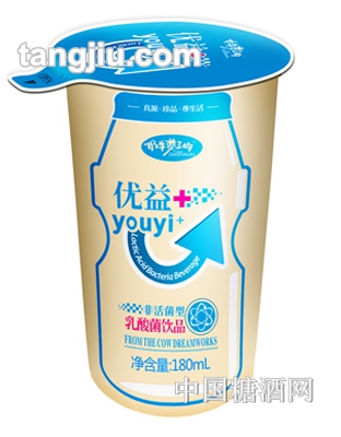 【優(yōu)益+乳酸菌飲品】180ml