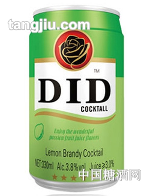 DID雞尾酒飲品檸檬味330ml