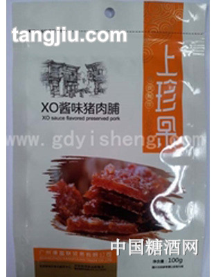 上珍果XO醬味豬肉脯100g