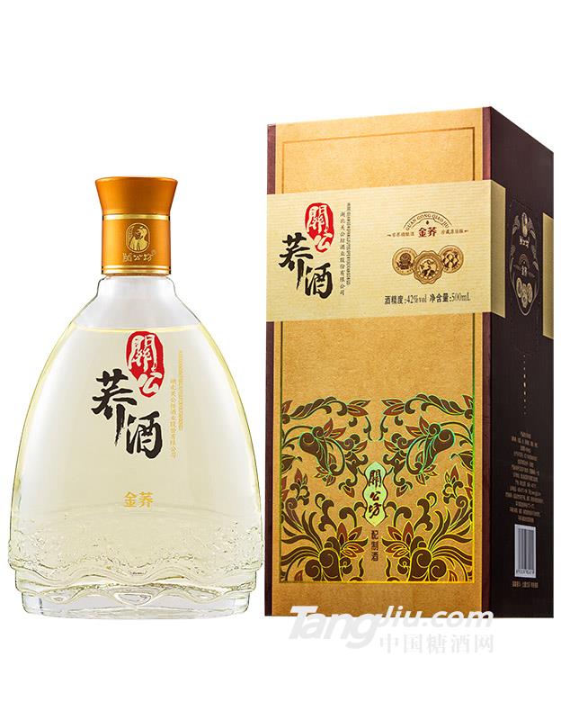 42°關(guān)公蕎酒金蕎-500ml