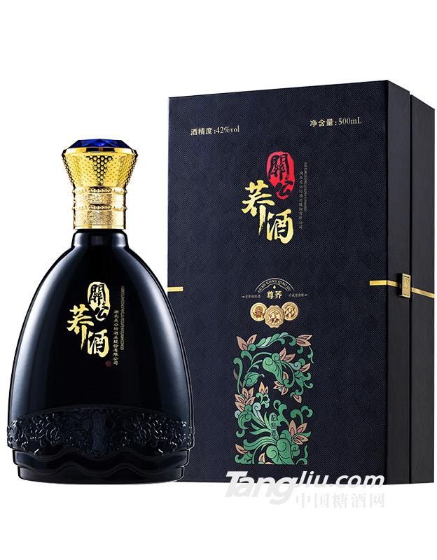 42°關(guān)公蕎酒尊蕎-500ml