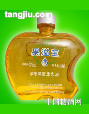 果溢寶金蘋(píng)果蒸餾原漿酒38度150ml