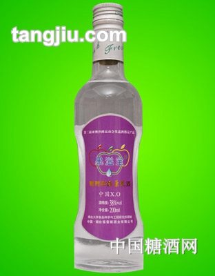 果溢寶中國(guó)葡萄蒸餾酒38度200ml