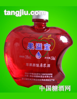 果溢寶紅蘋(píng)果蒸餾原漿酒38度150ml