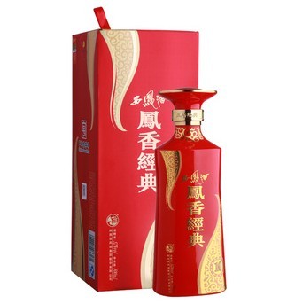 52&#176;西鳳酒 鳳香經(jīng)典 10年 500ml