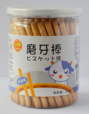 合味堂磨牙棒牛奶味220g