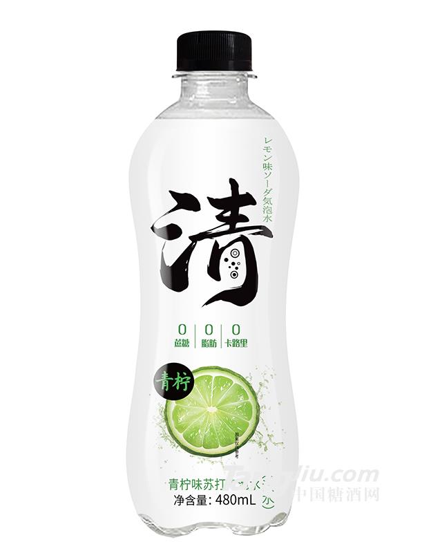 青檸味蘇打氣泡水480ml