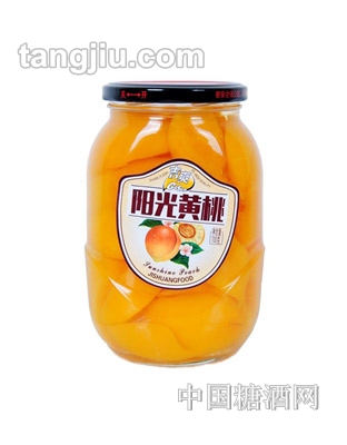 吉爽陽(yáng)光黃桃罐頭700g