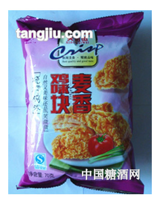 笑微微麥香雞塊燒烤雞味70g